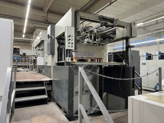 BOBST Autoplatine SP 130 E, 1983